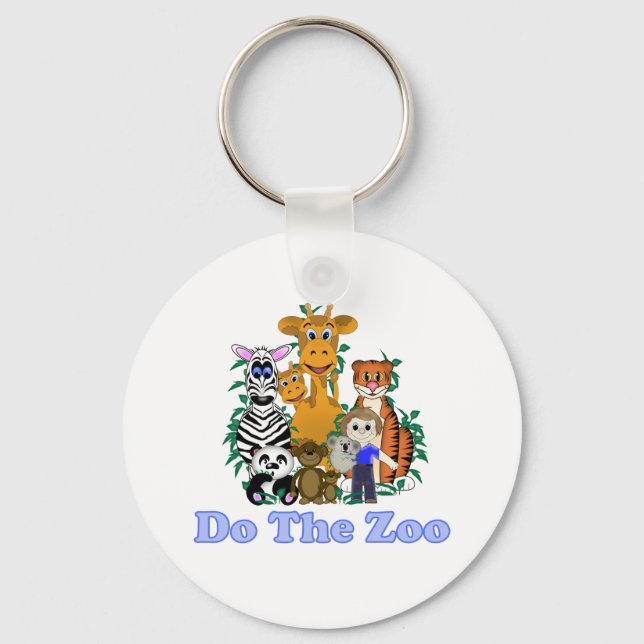 Llavero Hacer el Zoológico (Anverso)