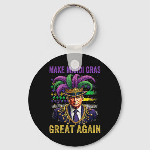 Llavero Hacer grande al Mardi Gras de nuevo divertido Mard