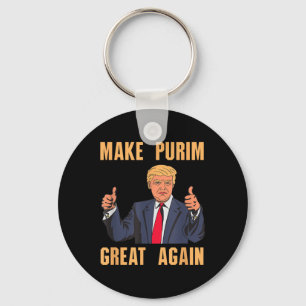 Llavero Hacer grande el purismo de nuevo divertido Trump d
