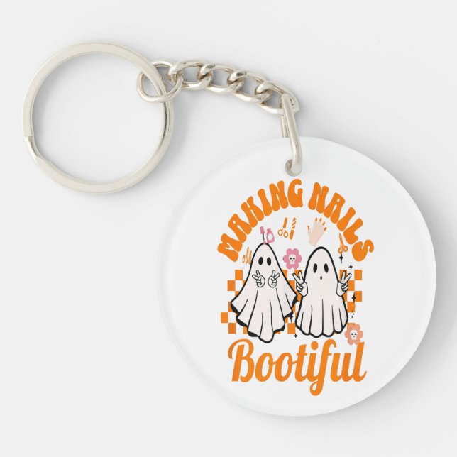 Llavero hacer nails bootiful halloween (Frente)