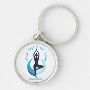 Llavero Hacer que el yoga sea grande de nuevo Thunder_Cove
