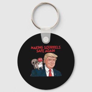 Llavero Hacer que las ardillas vuelvan a estar seguras Tru