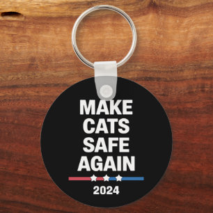 Llavero Hacer que los gatos vuelvan a ser graciosos para l