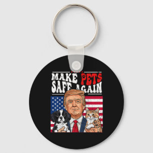 Llavero Hacer que los Mascotas vuelvan a estar seguros Tru