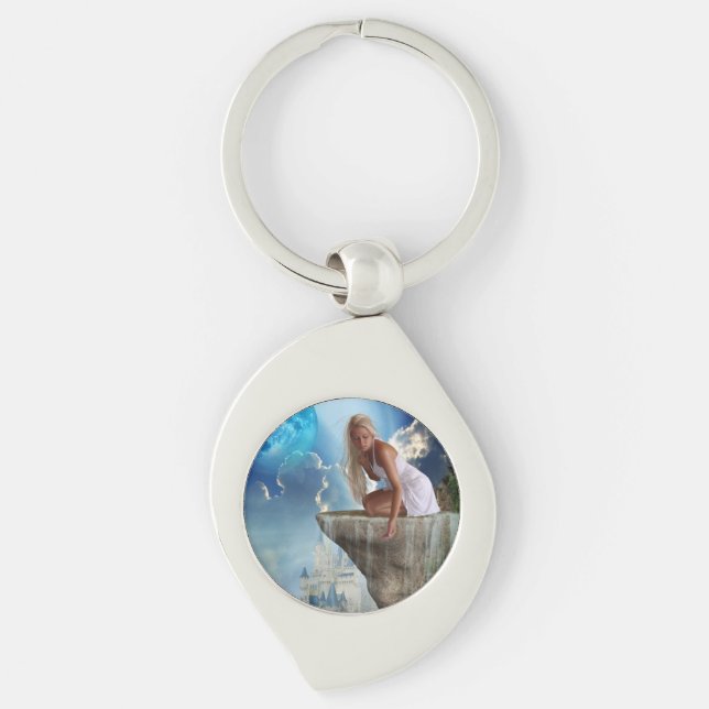 Llavero Haciendo cascadas (Anverso)