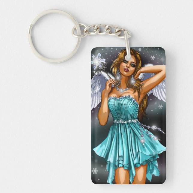 Llavero Hada femenina mágica (Frente)