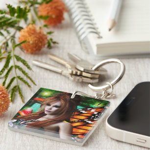 Llavero Hada forestal