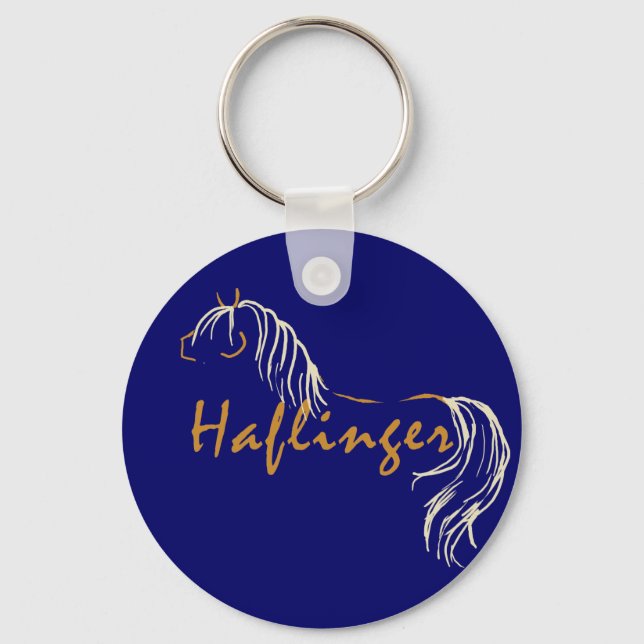 Llavero Haflinger Horse (Anverso)