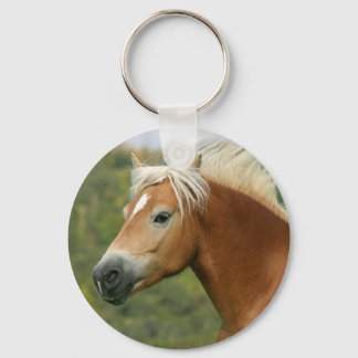 Llavero Haflinger Horse Keychain