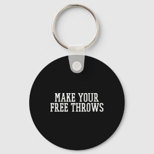Llavero Haga su Gratuito Throws Bysketbyll Team Fun Parlay