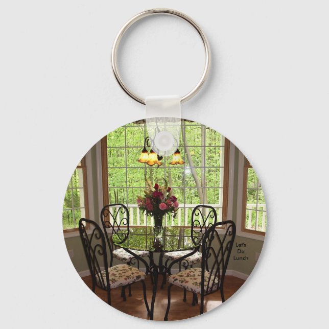 Llavero Hagamos la cadena de comidas (Anverso)