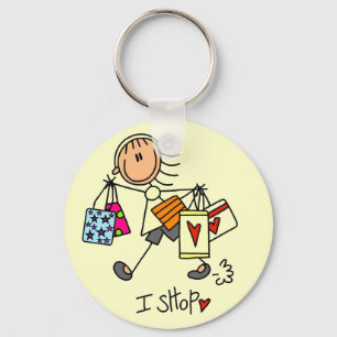 Llavero Hago compras las camisetas y los regalos