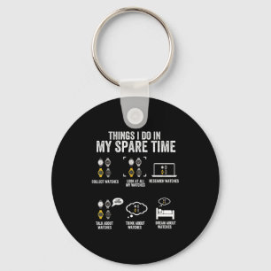Llavero Hago Cosas Relojero Tiempo Libre Reloj
