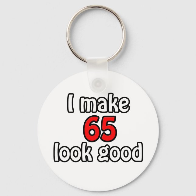 Llavero Hago que 65 se vea bien (Anverso)