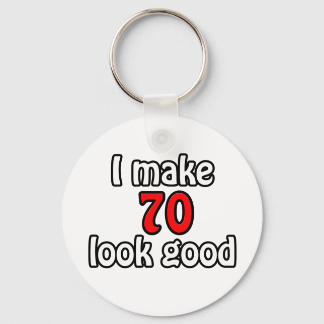 Llavero Hago que 70 se vea bien (Anverso)