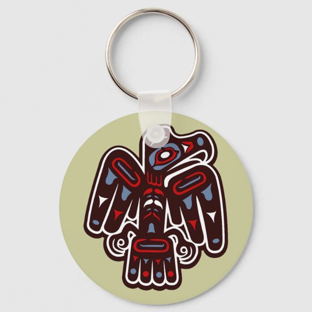 Llavero Haida Thunderbird (Anverso)