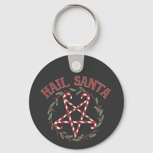 Llavero Hail Satan Navidades Krampus Xmas Devil Candy