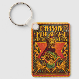 Llavero Haile Selassie I Jah Rastafari Rasta Reggae Raíces