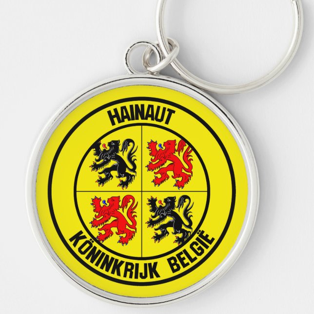 Llavero Hainaut Round Emblem (Frente)