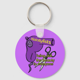 Llavero Hairstylist Keychain