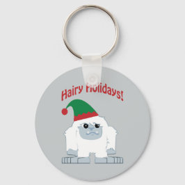 Llavero ¡Hairy Holidays! Navidades Yeti