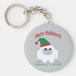 Llavero ¡Hairy Holidays! Navidades Yeti