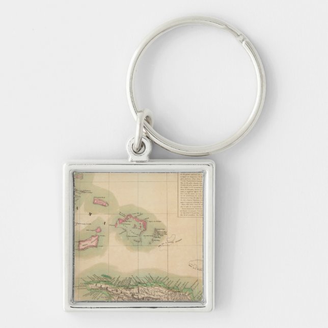 Llavero Haití y República Dominicana septiembre 68 (Frente)