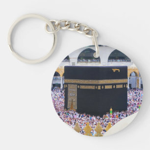 Llavero Hajj Mubarak Sagrada Kaaba Meca Devoción Islámica
