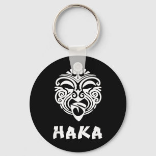 Llavero Haka Fans de Rugby de Nueva Zelanda Baile Maorí Ha