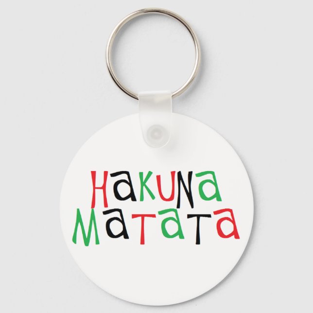 Llavero Hakuna matata (Anverso)
