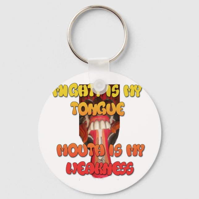 Llavero Hakuna Matata HAkuna Matata Big Mouth. (Anverso)