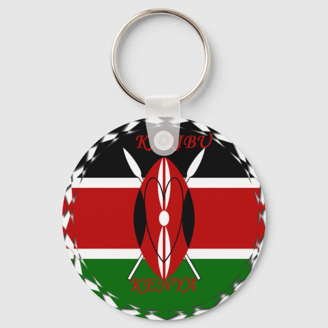 Llavero Hakuna matata Karaibu Kenya (Anverso)