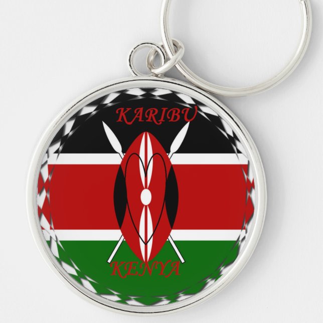 Llavero Hakuna matata Karaibu Kenya (Frente)