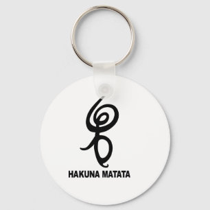 Llavero Hakuna Matata - Símbolo africano
