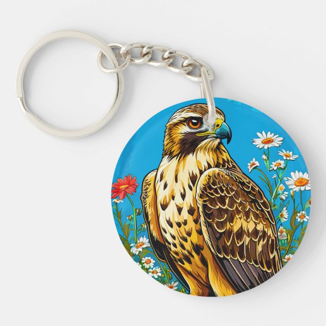 Llavero Halcón aguilucho (Frente)