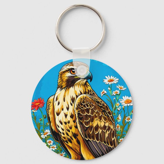 Llavero Halcón aguilucho (Anverso)