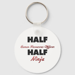 Llavero Half Human Resources Officer Half Ninja