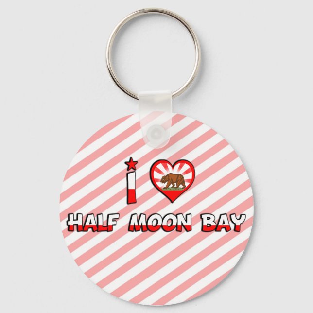 Llavero Half Moon Bay, CA (Anverso)