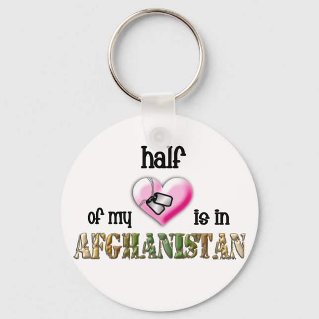Llavero half of my heart...afghanistan 2 (Anverso)