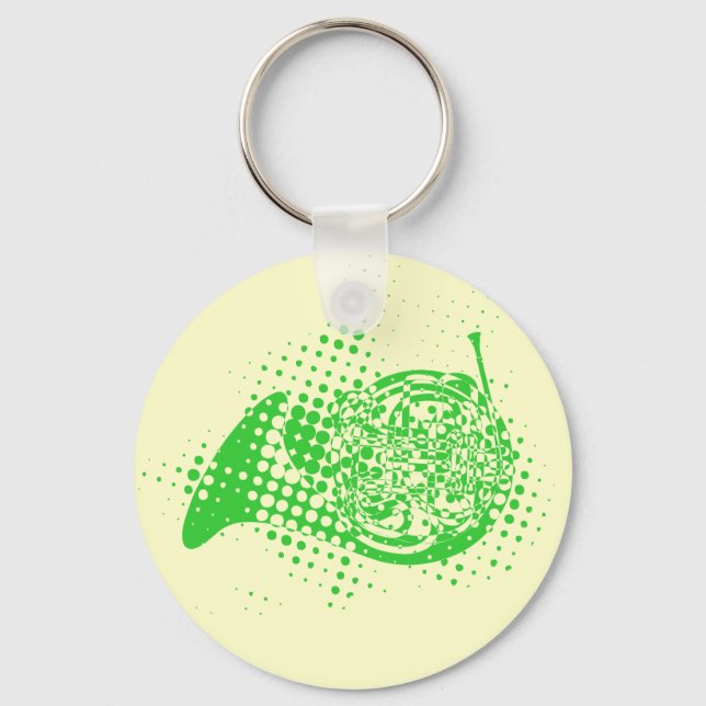 Llavero Halftone Horn (Anverso)