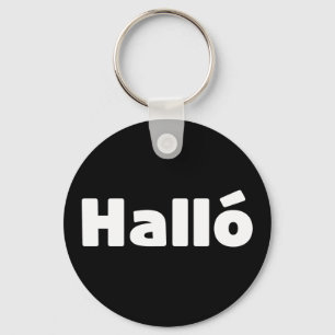 Llavero Halló islandés { Hello ) Idioma Íslenska