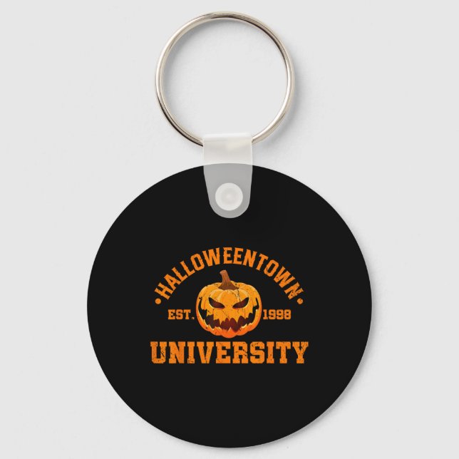 Llavero Hallowe de la Universidad de Halloween Est 1998 (Anverso)