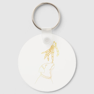 Llavero Halloween 2023 es divertido con el esqueleto de lo