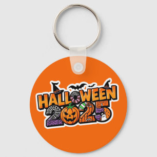 Llavero Halloween 2025 Magia – Calabaza Festiva