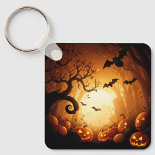 Llavero Halloween/Bat/Calabaza/Caída