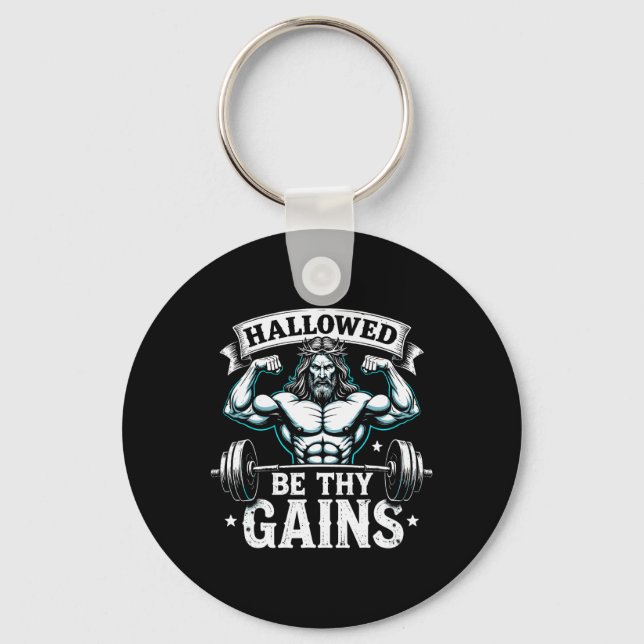 Llavero Halloween Be Thains Gana Gimnasio Cristiano de ent (Anverso)