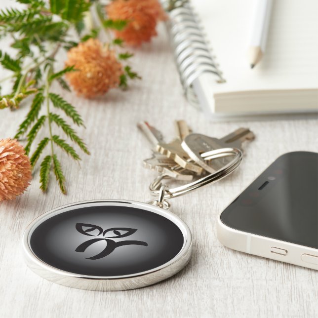 Llavero Halloween Black Cat (Lado)