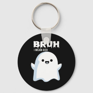 Llavero Halloween Bruh Ghost Boo Skull Bompkin Niños M