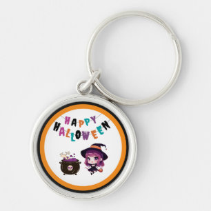 Llavero Halloween/bruja/otoño/octubre