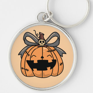 Llavero Halloween, Calabaza Cara Bonita